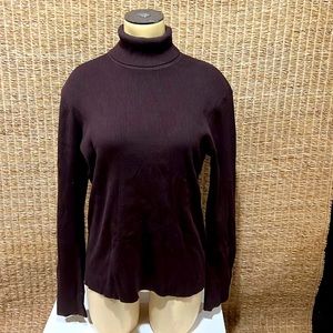 Chico’s Ribbed Turtleneck Sweater-Size 2